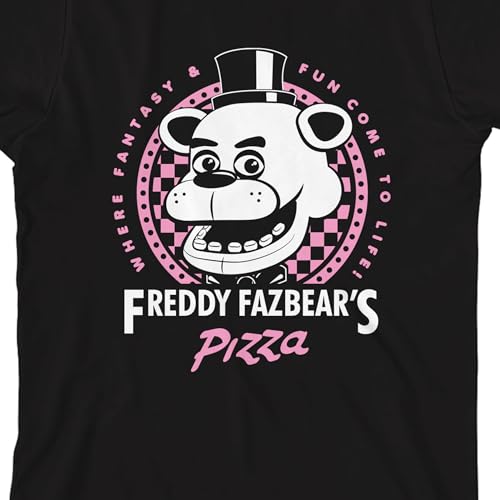 Girls Five Nights at Freddy's Short-Sleeve T-Shirt2