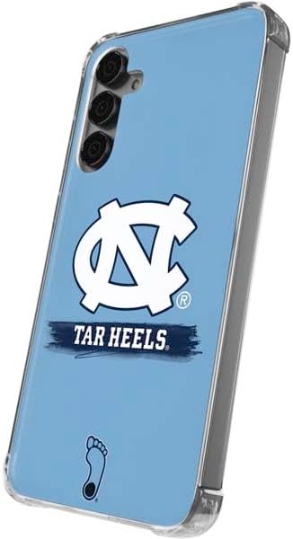 Skinit Clear Phone Case Compatible with Galaxy S24 Plus - Officially Licensed University of North Carolina UNC Tar Heels Design
