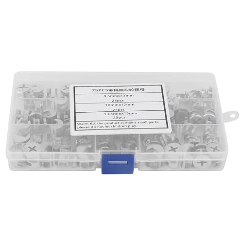 Eccentric Wheel, Furniture Linker Carbon Steel Connector Furniture Fastener Connect Nuts, Cabinet Cabinet Doors Wooden Doors