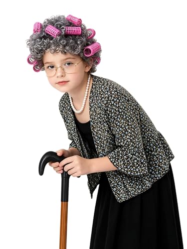 Collier perles enfants et lunettes costumes de cosplay FEESHOW pour fêtes