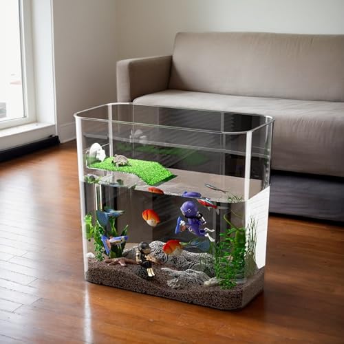 Terrarium pour tortues transparent anti fuite d'eau