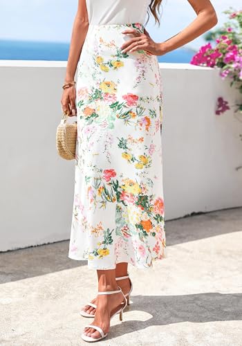 Image of BTFBM Satin Skirts for Women Trendy 2026 Summer Fall