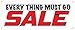 Produktbild Everything Must Go Banner Sale Cheap Discount Retail Store 36x96 by cheapyardsigns