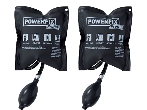 2x Montagekissen Keil Luftkissen Fenster Spreizkissen Türen Pumpkissen Wedge Spreizkissen Hebekissen Cover