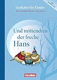 frech verlag jobs  Und mittendrin der freche Hans - Gedichte für Kinder: Schülerbuch mit Reimwörter-Lexikon