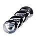 QIEP 4pcs 56mm Adesivi Emblema Coprimozzo Ruota Centro Auto Pneumatici per Dacia Lodgy Sandero Mk2 Duster Stepway 2017
