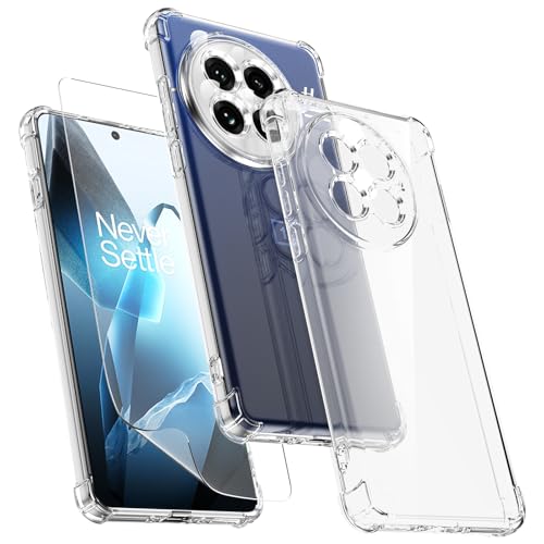 Coque OnePlus 13 transparente et fine avec coins renforcés antichoc
