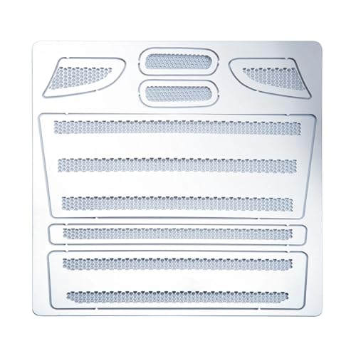 Grille calandre métal Tamiya Scania : remplacez le plastique par du réalisme 1/14