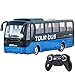 HDHXT Autobus télécommandé, véhicule de Course et modèle réduit, série de Jouets pour Autobus urbains avec lumières rayonnantes réalistes et pneus en Caoutchouc, Jouet Monster Trucks, Touring
