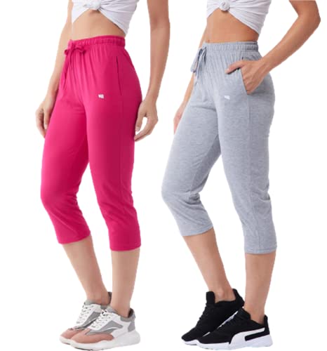 Image of Modeve Women Solid Cotton Blend Capri for summer|| Summer Wear