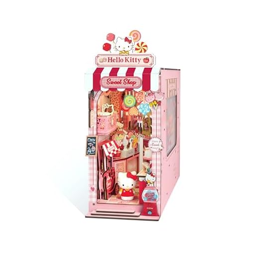 Hello Kitty Sweet Shop DIY Book Nook