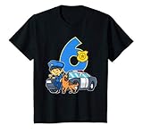 Kids Police Officer For Boys 6th Birthday Party Supply 6 Year Old T-Shirt