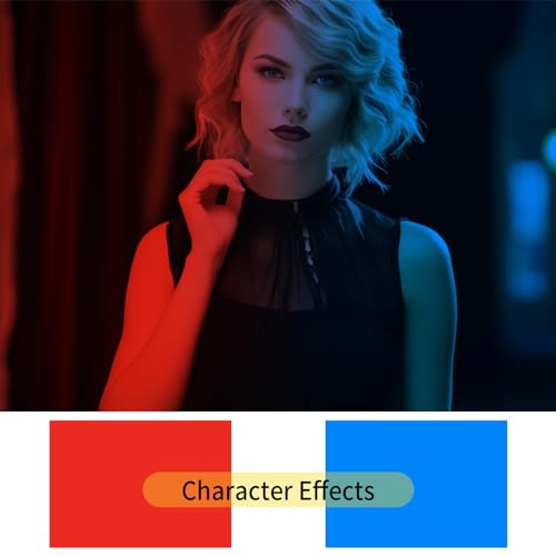 10 STK Farbfolien für Scheinwerfer, Farbfolien Gel Farbfilter Filter Film, Transparent Farbkorrektur Fenster Folie, 10 Farben Farbfilm Folie Hitzebeständig für Lampe Scheinwerfer Foto Studio LED