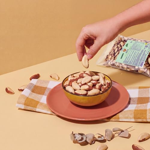 nut&me Nueces de Brasil Premium 1 kg | 100% Natural | Rico en fibras y minerales | Sin Gluten ni conservantes | Snack sano y vegano | Coquitos