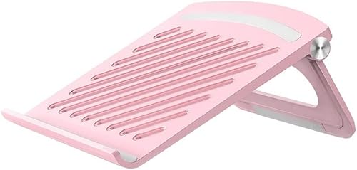 Soporte de escritorio para computadora portátil, práctico estante de radiador, mesa plegable, almohadilla elevadora, almohadilla de pie alto, base