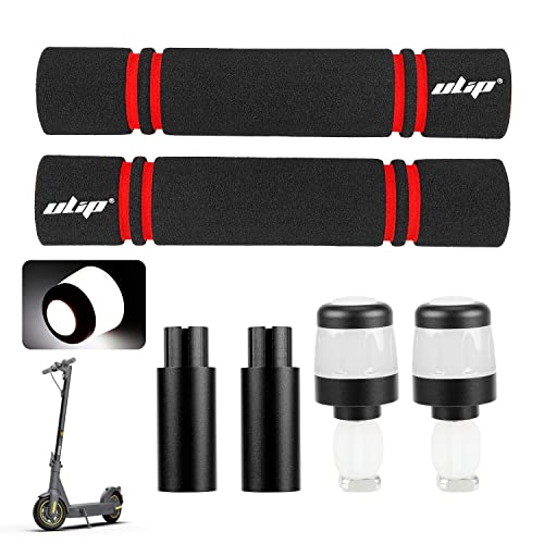 Rallonge de guidon avec clignotants pour Segway Ninebot Max G30 et série F noir et blanc
