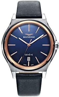 Reloj Sandoz Dynamique 81479-37 hombre azul : Amazon.it: Moda