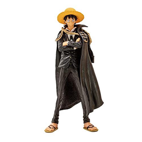 Ninjamo Monkey D. Luffy Action Figure One Anime Piece King Black Suit Edition Collectible Desk Prop Removable Jacket #TOP20
