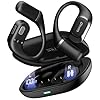 OHAYO Open Ear Headphones, Wireless Bluetooth Running Headphones With ENC Mic, Sports Earphones with 40H Playtime, Secure Fit Ear Hook, IPX6 Waterproof for Gym,Running, Office, Rich Bass, Clear Calls