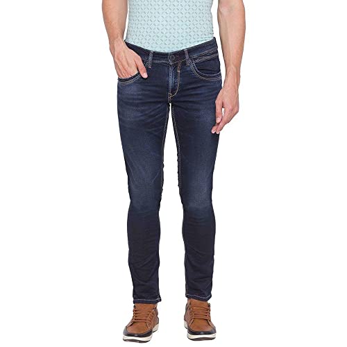 Image of Spykar Men's Rover Regular Fit Mid Rise Casual Jeans