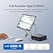 BOSGAME Mini PC B100, Intel Alder Lake N100 16GB DDR4 512GB SSD Mini Computers, Full-Function USB-C Port Supports Docking Station, 4k Triple Display, 2.5G Ethernet