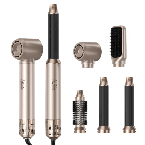 Image of Blow Dryer Brush, 5 in 1 Negative Ion Hair Dryer Brush Set