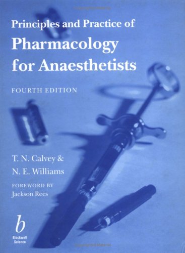 Amazon | Principles and Practices of Pharmacology for Anaesthetists ...