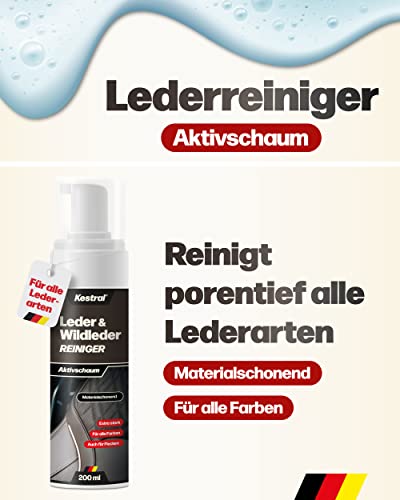 Lederreiniger Kestral für Leder und Kunstleder