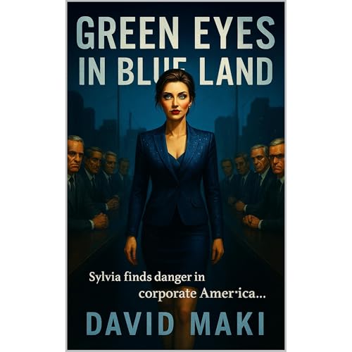 Green Eyes In Blue Land Audiolibro Por David Maki arte de portada
