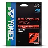 YONEX Poly Tour Rev 120 Bright Orange Tennis String (2 Sets)