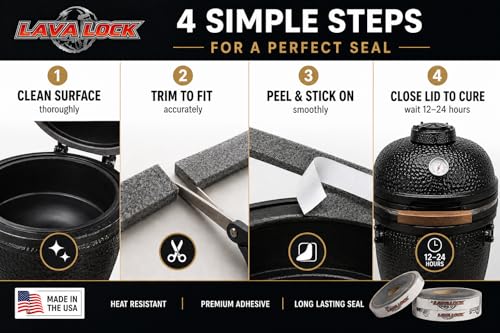 Junta de alta temperatura Nomex para Kamado BBQ RG78 miniatura 4
