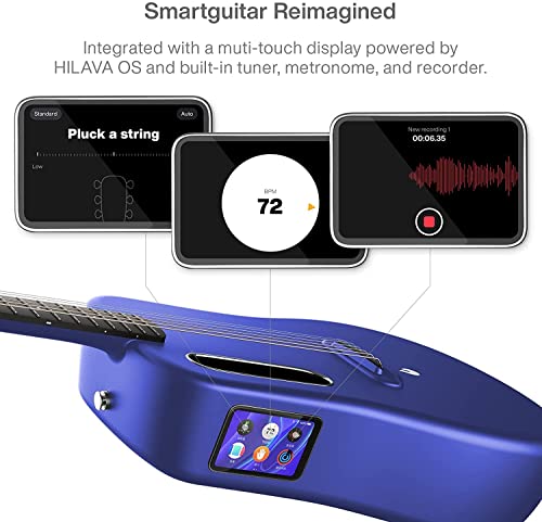 LAVA ME 3 Smartguitar, 38 Inch Guitare Acoustique en Fibre de Carbone,effets de performance multiples, convient aux… - Les Beatles, Paul McCartney, John Lennon, RIngo Starr, George Harrison LAVA ME 3 Smartguitar, 38 Inch Guitare Acoustique en Fibre de Carbone,effets de performance multiples, convient aux… – Image 3