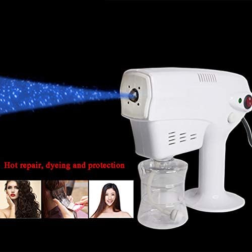 YWJH Multifunctional Hair Coloring Nano Spray Gun Multifunctional Nano Hair Steam Gun Hair Styling Care Tool Hair Coloring Dyeing Steamer Humidifier, 250ML