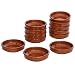 Produktbild MamboCat Cazuela Set Tonschalen Ø 12 cm Größe S I 12 Tapas Schalen Creme Brulee Schälchen I Mediterrane Schalen Ton-Geschirr Mittelalter in hochwertiger Handarbeit I Vintage Schälchen Glasiert