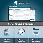 ScanSnap iX2500 Premium Wireless or USB High-Speed Cloud Enabled Document, Photo & Receipt Scanner with Large 5" Touchscreen for Mac or PC, Includes 4-Year Protection Plan - Image 2