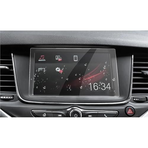Film protecteur d'écran tactile de navigation en verre trempé 7 pouces pour Crossland X 2017 2018