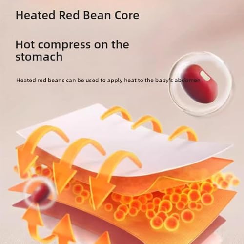 Baby Soothing Palm, Baby Patter for Sleep, Baby Startle Prevention Hand Glove, Electric Baby Hand Sleep Soothers Pillow, Red Bean Filling, Cute for Newborns, Baby Girl, Baby Boy (B) - Image 4