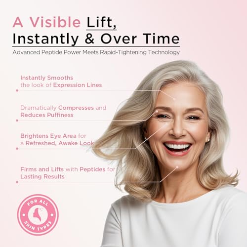 VELAMO ADVANCED Instant Eye & Face Lift Cream: Rapid Under Eye Bags Wrinkles Smile Lines Forehead Lines Remover - Temporary Firming & Tightening Treatment in 2 Minutes, 30mL - Image 4
