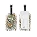 Produktbild White Death Skull Leather Luggage Baggage Suitcase Tag ID Label for Travel(2Pcs)