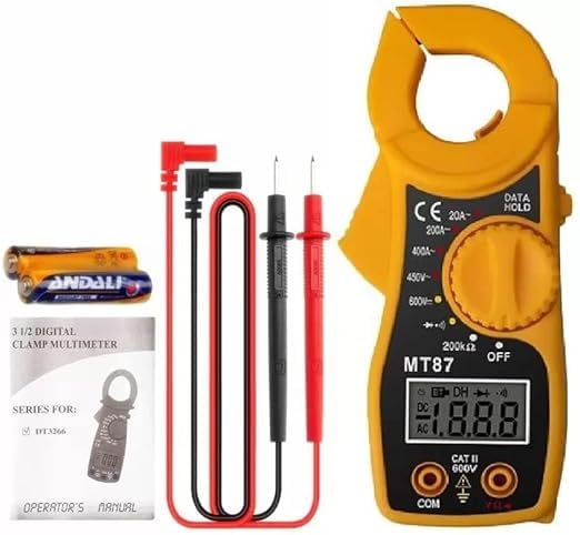 SP Electron SG FLASH Mt-87 Mini Pocket Handheld Portable Digital Clamp Meter Digital Multimeter (2000 Counts)-image-11