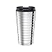 Nespresso Touch Mug de voyage en acier inoxydable, argenté, 345 ml