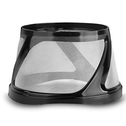 DECDEAL Encaixe da cesta de filtro de café moído de malha reutilizável compatível com Keurig K-Duo E