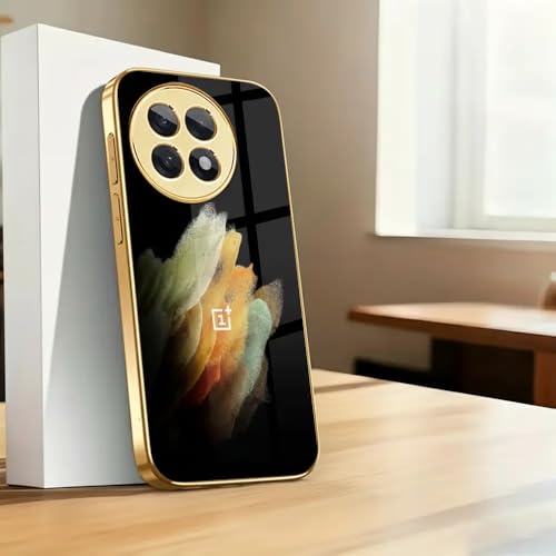 Image of Ashen Fire Prisma Case for OnePlus 13R, OnePlus 13R Back Cover Case(2025) - TPU | Gold