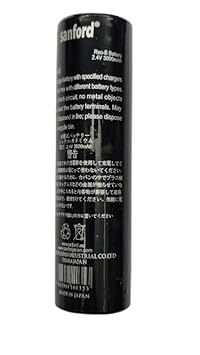KP Original 2.4V Volt-3000mAh High Capacity Rechargeable Compitable Battery for Sanford Torch,Rechargeable Battery for Torch Light Color Black (2.4V Volt-3000 MAH) Size 3.43 Inch * 0.88 Inch