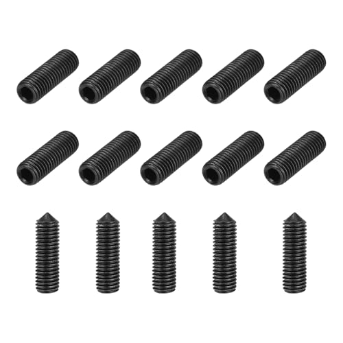 MECCANIXITY 15�� M12x40mm �R�[���|�C���g�Z�b�g�X�N�����[�A�J�[�{���X�`�[���Z�p�\�P�b�g�O���u�l�W �o�X���[�����i �C���Ƌ� DIY�v���W�F�N�g�p