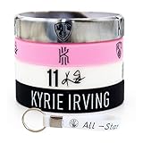 StarLight Silicone Wristband Bracelet - 5PCS Assorted Color - One of The Five is Adjustable (Irving 11)
