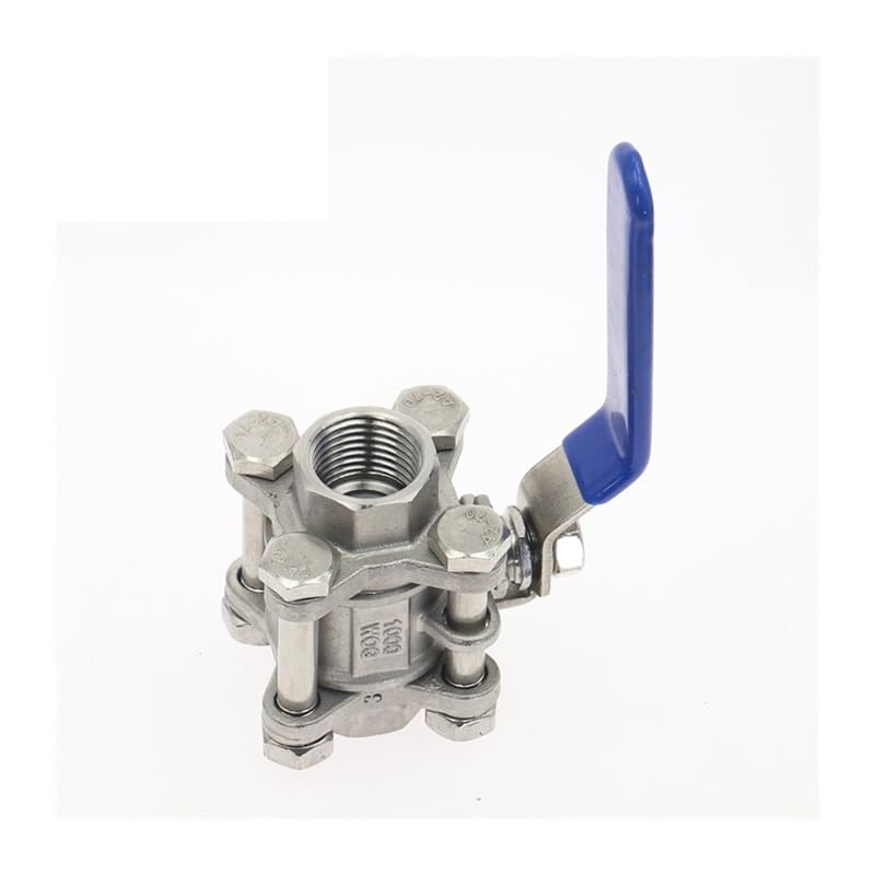 Robinet à boisseau sphérique 1 pouce en acier inoxydable 304 pour tuyauterie