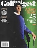 Golf Digest Magazine March / April 2026 Adam Scott
