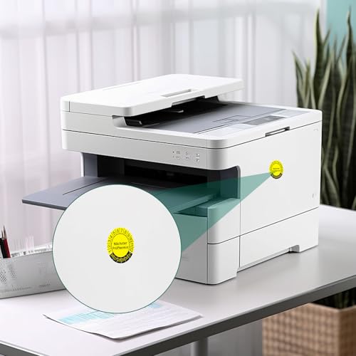 BEASAFY 1000 Stück 25 mm Prüfplaketten, 2026-2031 Nächster Prüftermin, Gelb Wartungsetiketten, Prüfplakette Leitern und Tritte, Selbstklebend Prüfaufkleber für Elektro