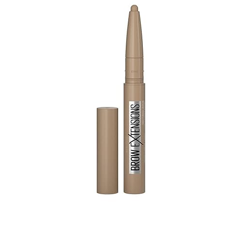 Maybelline New York Brow Extensions - Ceja con crayón para definir cejas, 00 rubio claro